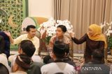 Gibran kunjungi kediaman Khofifah di Surabaya