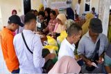 Muara Enim gelar Gerakan Pasar Murah di Desa Harapan Jaya