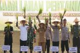 Polres Kulon Progo membuka lahan pertanian baru 9,5 hektare di Banaran