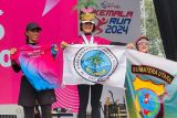 Polwan Polda Sulut raih juara pertama di Kemala Run 5K
