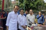 Jokowi tak bicarakan reshuffle di pertemuan ketum parpolakhir Mei