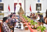 Penjabat Gubernur sampaikan persiapan PON di Sumut kepada Presiden