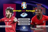 Georgia kalahkan Portugal 2-0 dan lolos 16 besar Piala Eropa