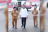 Jokowi kembali ke Jakarta setelah kunjungan kerja di Kalteng