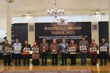 Dukung Program BPJAMSOSTEK, Puluhan peserta terima Paritrana Award 2023