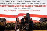 Pemerintah salurkan bantuan program kebahasaan-kesusastraan Indonesia