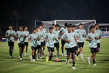 Latihan Timnas Indonesia U-16 jelang lawan Laos malam ini