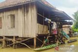 BPBD OKU bantu evakuasi korban banjir di Muarajaya