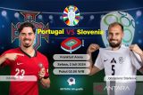 Euro 2024: Portugal lawan Slovenia, tak imbang