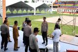 Tim Gegana kepolisian dikerahkan strelisasi lokasi Pesparawi XVII Kalteng di Pulpis