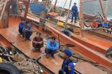 Baharkam Polri tangkap 2 kapal ikan Vietnam di Laut Natuna Utara