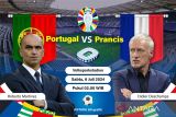 Euro 2024: Portugal kontra Prancis, saling adu keunggulan