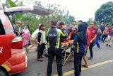 Polisi selidiki kecelakaan bus yang masuk jurang di Lampung Barat