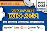 Puluhan perusahaan membuka lowongan kerja di Unhas Career Expo