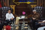 Pj Gubernur Sumsel diskusi dengan Guru Besar Cyber Law FH Unpad