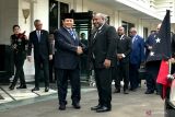 Prabowo-PM Papua Nugini rembuk kerja sama dua negara