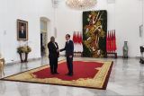 Presiden Jokowi terima kunjungan resmi PM Papua Nugini di Istana Bogor