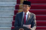 Presiden Jokowi lantik 906 perwira remaja TNI/Polri di Istana Merdeka