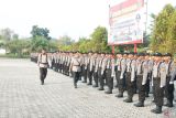 Sebanyak 123 orang siswa mengikuti pendidikan pembentukan Bintara Polri tahun anggaran 2024 di Sekolah Polisi Negera (SPN) Polda Bangka Belitung, Senin (22/7/2024). Pendidikan dan pembentukan Bintara Polri Gelombang II Tahun Anggaran 2024 ini dibuka langsung oleh Kapolda Bangka Belitung Irjen Pol Tornagogo Sihombing. (ANTARA FOTO/HO-Humas Polda Babel)