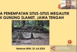 Peradaban megalitik religius ditemukan di Gunung Slamet, Jateng