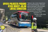 Upaya Polresta Padang atasi macet jalan lintas Sumatera