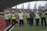 Wantimpres Agung Laksono berharap arena utama PON XXI di Aceh rampung pekan depan