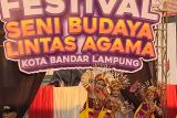 Pemkot Bandarlampung catat 2.512 orang ikut dalam festival lintas agama