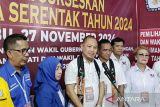 Eddy Raya-Khristianto mendaftar ke KPU Barsel sebagai peserta Pilkada 2024