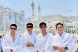 14 pemain timnas jalani Umrah jelang laga lawan Arab Saudi