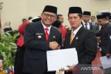 45 Anggota DPRD Banyuasin disumpah, Pj Bupati apresiasi anggota DPRD 2019-2024