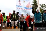 Hunian tetap korban banjir bandang di Tanah Datar mulai dibangun