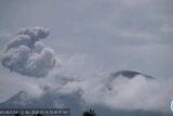 Gunung Ibu di Halmahera keluarkan abu 700 meter