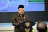 Ma'ruf Amin mohon maaf atas segala kekurangan selama jabat Wapres