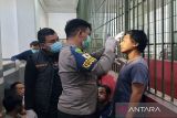 Polda  Jateng cek kamar dan urine warga binaan di Rutan Boyolali