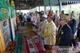 Para anggota DPRD Kota Banjarmasin dan jajaran Pemkot Banjarmasin melaksanakan ziarah ke Makam Sultan Suriansyah, Sultan pertama Kesultanan Banjar menjelang Rapat Paripurna Istimewa perihal peringatan Hari Jadi Ke-498 Kota Banjarmasin, Sabtu (21/9/2024).