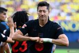 Liga Spanyol - Dwigol Lewandowski warnai kemenangan Barcelona atas Villareal, 5-1