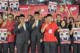 Hasto-Wawan janji perjuangkan tambahan Danais Rp100 juta per kelurahan mulai 2025