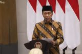 Presiden Jokowi akui kerap bingung merespons pujian soal istana kepresidenan