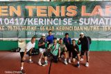 Tim tenis Pasbar raih sejumlah gelar pada turnamen tenis Piala Dandim Kerinci 0417 Tahun 2024