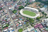 Progres renovasi Stadion Segiri di Samarinda