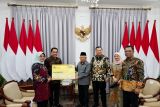 Taspen salurkan manfaat program pensiun dan THT kepada Wapres Ma'ruf Amin