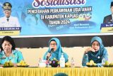 TP PKK edukasi pelajar Kapuas Timur cegah perkawinan usia anak