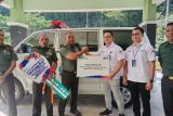 Kodam XIV/Hasanuddin menerima dua bantuan ambulans dari BRI