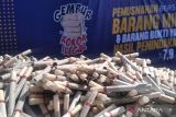 Bea Cukai Kudus amankan 597.450 batang  rokok ilegal