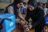 Hampir 157.000 anak Gaza telah divaksin