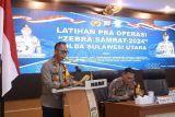 Polda Sulut gelar latihan Pra Operasi Zebra Samrat 2024