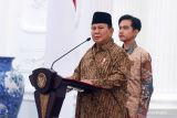 Presiden Prabowo umumkan nama-nama menteri Kabinet Merah Putih