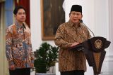 Presiden Prabowo umumkan daftar nama wakil menteri Kabinet Merah Putih