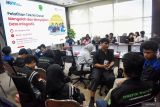 Sejumlah peserta mengikuti pelatihan teknik dasar mengolah dan menyajikan data infografis di Samarinda, Kalimantan Timur, Jumat (25/10/2024). Pelatihan yang diselenggarakan oleh Perum LKBN ANTARA tu diikuti sekitar 35 peserta yang terdiri dari mahasiswa dari Samarinda itu merupakan bagian dari program Tanggung Jawab Sosial dan Lingkungan (TJSL) perusahaan yang menyasar kalangan mahasiswa. Antara Kaltim/M Risyal Hidayat