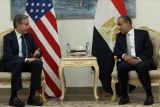 Menlu Mesir kunjungi perbatasan Gaza, tolak visi 